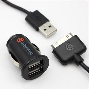 iphone54/4sipodipad2/3/4˫USB䳵س