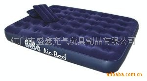 充气床,充气植绒床