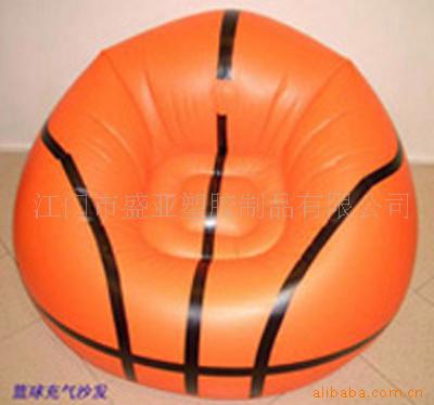 充气家具,充气篮球沙发,休闲沙发,沙滩椅(图)