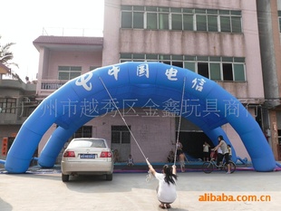 厂家直销连体拱门,帐篷拱门,吹气拱门