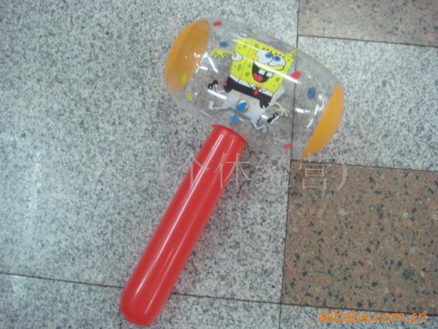 锤子充气玩具狼头,水上用品,pvc(图)