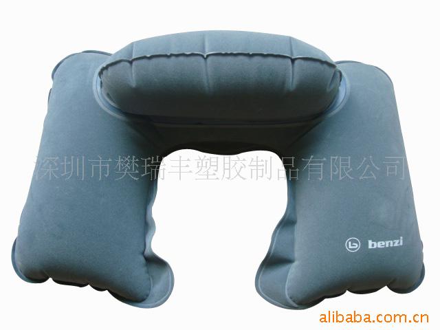 PVC充气枕头,平枕,高枕,沙滩枕,枕头内胆