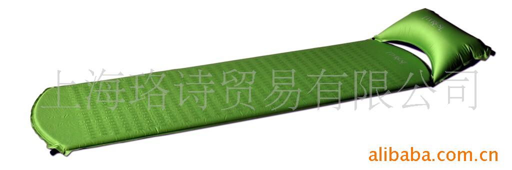 E300菱形PVC贴合充气垫嫩绿