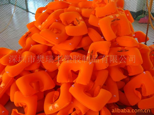 充气枕头,PVC植绒枕头,充气旅行枕,颈枕