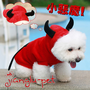 宠物恶魔变身装小魔头狗衣服泰迪犬宠物服饰支持混批