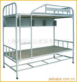 钢制双层床公寓床