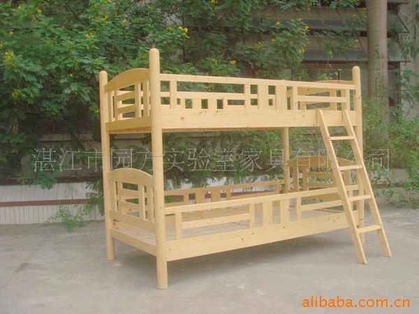 园方家具双层实木床/上下床/公寓床/学生床/儿
