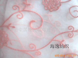 窗纱-玻璃纱植花布