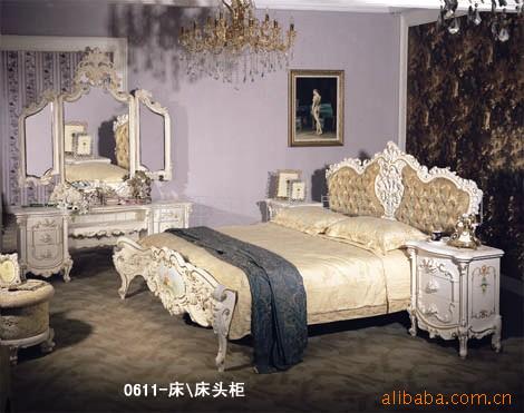 欧式床。新古典床。别墅床。酒店床。样板房床、法式床(图)