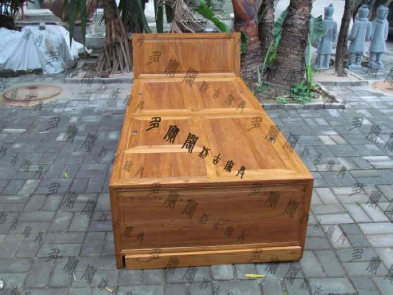 仿古/古典/新古典/实木/船木/家具单人床