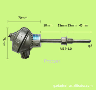 PT100ӺͷʽM14*1.5