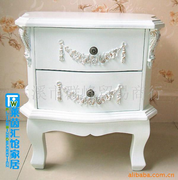 家居白家具/床/床头柜