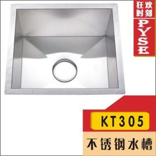 厂家KT305304(手工盆)不锈钢单盆水槽,菜槽,洗涤槽,不锈钢盆