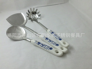 厨房好帮手混批陶瓷不锈钢厨具套装,创意礼品厨具