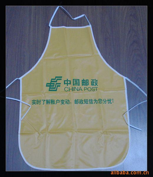 防水PVC套装围裙环保无纺布围裙卡通桃围裙