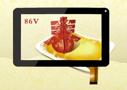 供应G+G结构5寸电容触摸屏