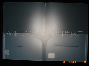 厂家直销环保PP透明磨砂简易文件夹