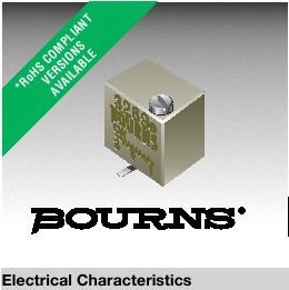BOURNSTrimpotTrimmingMultiturn3296W-1-103LPȦλ