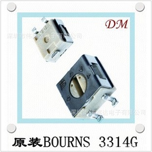 销售原装BOURNS单圈贴片精密电位器3314G-50K3314G-1-503E