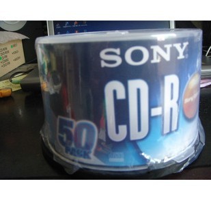 厂家索尼/SONYCD-R刻录光盘刻录碟空白光盘50片装
