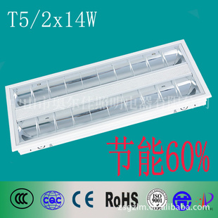 T5,դ,2X14W,300X600,Ƕʽ,