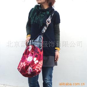 蓝玉宛女包,斜挎包,单肩包,休闲包,布包
