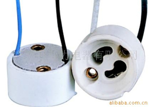 YL-301美标GU10陶瓷光身灯座