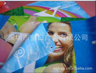 深圳双面喷pvc双面喷户外防水防晒制作高清画面