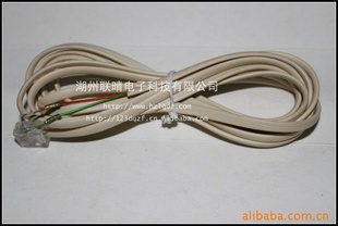 厂家直销LQ线2.1M6P2C水晶头TOPY端