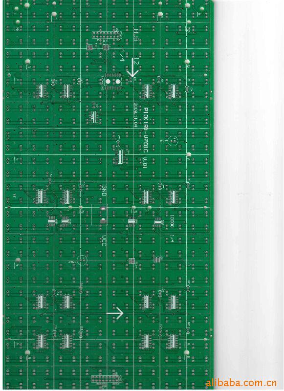 工厂现货批发P10单红PCB(线路板)