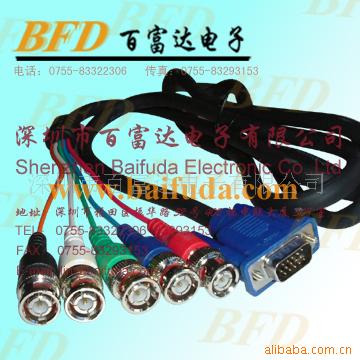 VGA15ͷתBNCͷU9-1D()