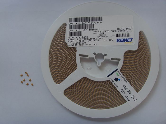 KEMET0.1U/35V/A