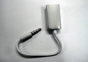 ƻiphoneiPodһֶƵת3.5mmתͷͨMP3/MP4