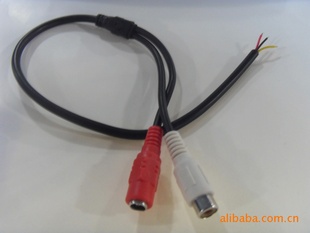音频线、RCA+DC线、拾音器、监控摄像机尾线