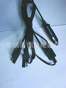 厂家直销一拖二车载点*器电源线|点*器插头