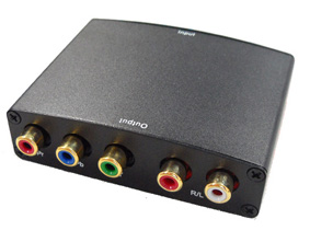 satck赛HDMI转YPBPR(5RCA)+R/L
