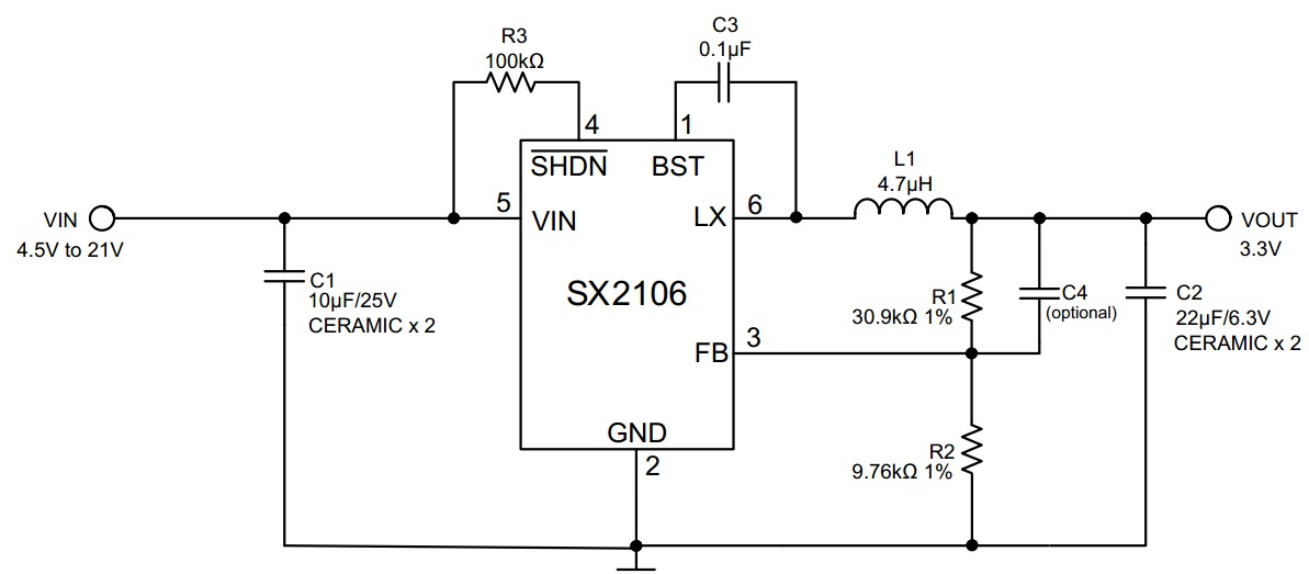 12V降5V2A同步整流芯片5V降压3.3V