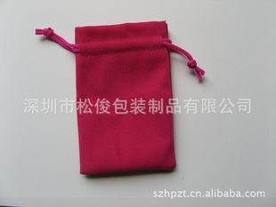 厂家电子包装布袋音箱绒布袋。电插头绒布袋定做
