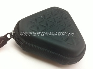 广东厂家独特三角耳机盒、耳机包价格低量