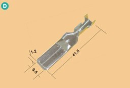 DJ611-9.5*1.2D(9.5Ƭ)