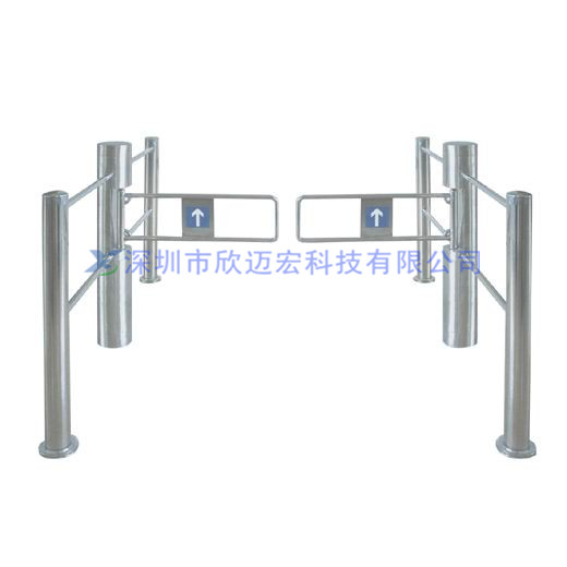 欣迈宏供应带护栏圆柱摆闸XMH-209