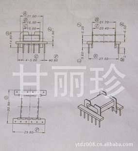 EFD30ľǼʽ6+6pYT-3003ߴͼ