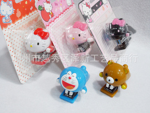 韩版卡通kitty/rilakkuma轻松熊文具你卡通kitty订书机10号钉