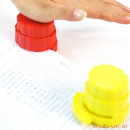 创意家居彩盒装螺纹环保无订书机/钉书机