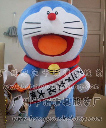 订做卡通服装卡通人偶动漫服装机器猫