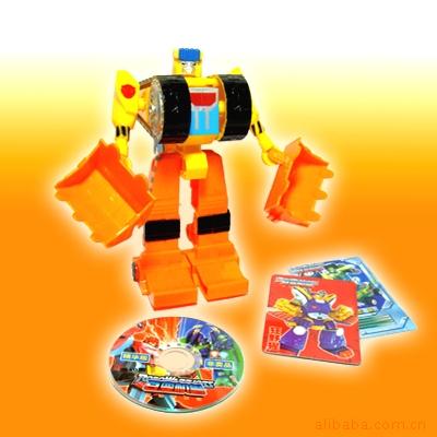 WJ145变形百变机兽机器人电动玩具益智玩具