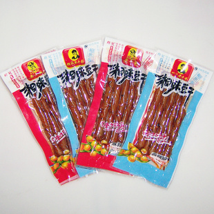 郡冠老干爸湘味豆干相思卷辣条批发5斤/袋