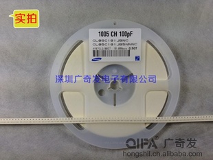 Ƭ0402/1005100PFCOGCL05C101JBNCSMD