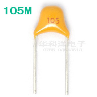 105ʯ1UF20%ž5.08mm105M50V