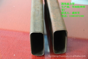 大量圆角扁方高频焊管镀锌管